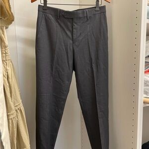 Calvin clein Men's Gray Dress Pants